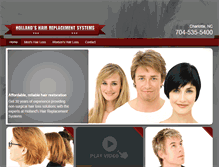 Tablet Screenshot of hollandshrs.com